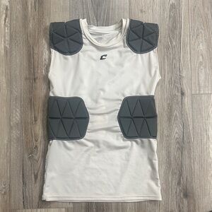 Champ Pro White Padded Shirt - YL